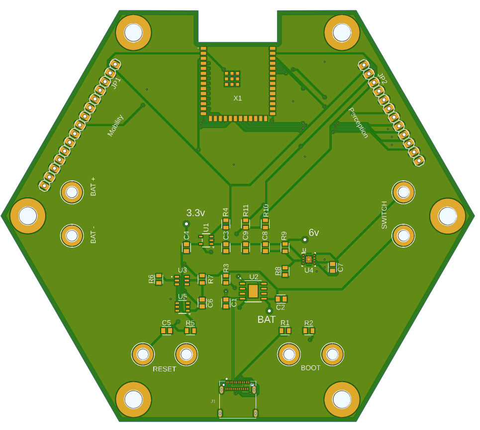 Compute and Power 3D top